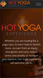 Mobile Screenshot of hotyogaexperience.com